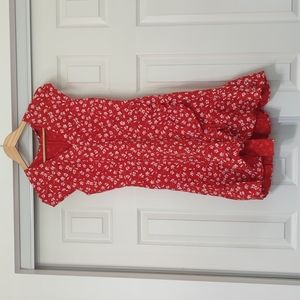 J Crew Flowery Print Dress
